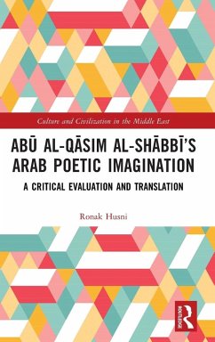 Cover Abū al-Qāsim al-Shābbī's Arab Poetic Imagination