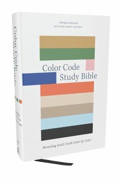 Color Code Study Bible, Revealing God's Truth Color by Color (Nkjv, Hardcover, Red Letter) - Thomas Nelson