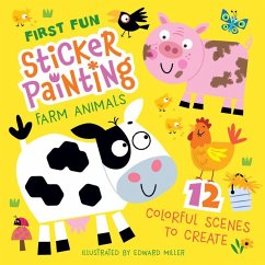 Cover First Fun Sticker Painting: Farm Animals