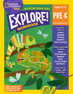 Cover National Geographic Kids Explore! Workbook Pre-K