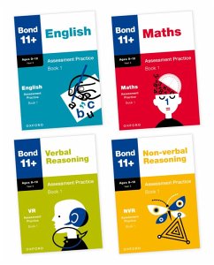 Cover Bond 11+ Assessment Practice Bundle for Age 9-10: English, Maths, Non-verbal Reasoning, Verbal Reasoning: Ready for the 2025 exam for GL Assessment & other 11 plus exams (formerly Bond Assessment Papers)