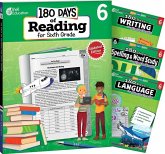 180 Days(tm) Reading 2nd Ed, Writing, Spelling, & Language Grade 6: 4-Book Set 180 Days(tm) Reading 2nd Ed, Writing, Spelling, & Language Grade 6: 4-Book Set