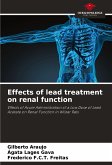 Effects of lead treatment on renal function