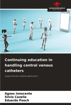 Cover Continuing education in handling central venous catheters