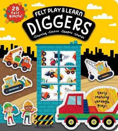 Felt Play & Learn Diggers - Barker, Alice