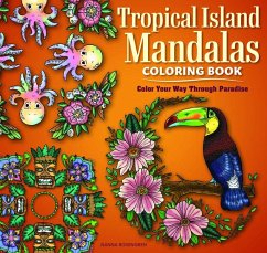 Cover Tropical Island Mandalas Coloring Book