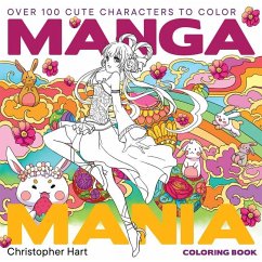 Cover Manga Mania Coloring Book