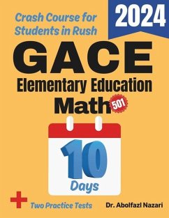 GACE Elementary Education Math Test Prep in 10 Days - Nazari, Abolfazl