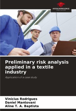 Preliminary risk analysis applied in a textile industry - Rodrigues, Vinícius;Mantovani, Daniel;T. A. Baptista, Aline