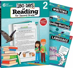 180 Days(tm) Reading 2nd Ed, Writing, Spelling, & Language Grade 2: 4-Book Set - Sturgeon, Kristi; Dixhorn, Brenda van; Pesez Rhoades, Shireen; Dugan, Christine; Dixhorn, Brenda A van