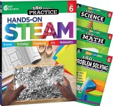180 Days(tm) Steam, Science, Math, & Problem Solving Grade 6: 4-Book Set 180 Days(tm) Steam, Science, Math, & Problem Solving Grade 6: 4-Book Set
