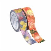 Paperblanks Monet's Chrysanthemums/Renoir, Letter to Morisot (1892) Washi Tape Mixed Pack