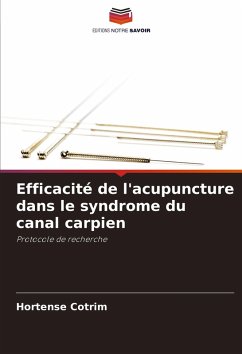 Cover Efficacité de l'acupuncture dans le syndrome du canal carpien