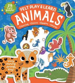 Felt Play & Learn Animals - Barker, Alice