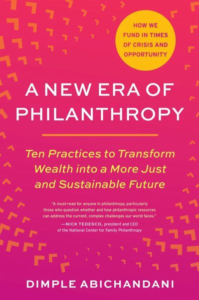 A New Era of Philanthropy A New Era of Philanthropy