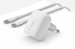 Belkin BOOST Charge 20W Ladeger. weiß + USB-C Kab.WCA006vf1MWH-B6