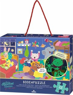 Kleine Kuschelhelden Bodenpuzzle Gute Nacht