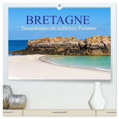 Bretagne - Traumküsten im südlichen Finistère (hochwertiger Premium Wandkalender 2025 DIN A2 quer), Kunstdruck in Hochglanz - Calvendo;Schittenhelm, Elisabeth