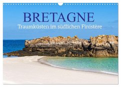 Bretagne - Traumküsten im südlichen Finistère (Wandkalender 2025 DIN A3 quer), CALVENDO Monatskalender