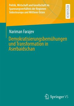Cover Demokratisierungsbemühungen und Transformation in Aserbaidschan