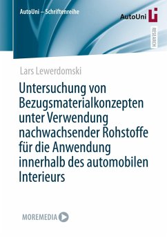 Untersuchung von Bezugsmaterialkonzepten unter Verwendung nachwachsender Rohstoffe für die Anwendung innerhalb des automobilen Interieurs - Lewerdomski, Lars