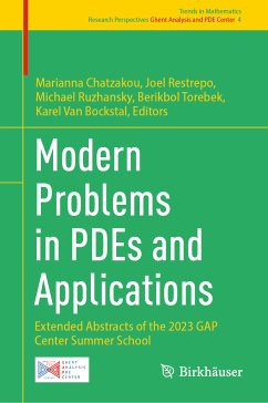 Modern Problems in PDEs and Applications (eBook, PDF)