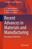 Recent Advances in Materials and Manufacturing (eBook, PDF)