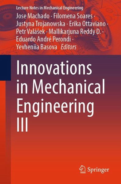 Innovations in Mechanical Engineering III (eBook, PDF)