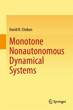 Monotone Nonautonomous Dynamical Systems (eBook, PDF) - Cheban, David N.