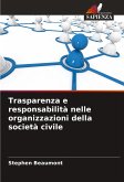 Trasparenza e responsabilità nelle organizzazioni della società civile