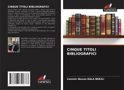 CINQUE TITOLI BIBLIOGRAFICI - Eala Bekili, Casimir-Bavon