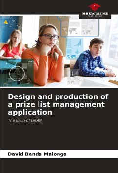 Design and production of a prize list management application - Benda Malonga, David