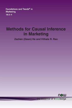 Methods for Causal Inference in Marketing