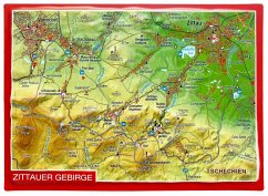 Zittauer Gebirge, Reliefpostkarte - Markgraf, André; Engelhardt, Mario