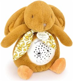 Cover Nachtlicht Sterne & Musik, Hase ocker 19cm