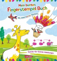 Mein buntes Fingerstempel-Malbuch (Restauflage) - Leintz, Laura