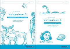 Ich kann lesen 5 und 6 - im Set - 2 Schülerarbeitshefte 3. und 4. Klasse - sternchenverlag GmbH; Langhans, Katrin