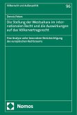 Die Stellung der Westsahara im internationalen Recht und die Auswirkungen auf das Völkervertragsrecht