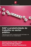 SIAF e produtividade do trabalho no sector público