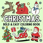 Christmas Bold and Easy Coloring Book