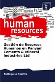 Gestión de Recursos Humanos en Panyam Cements & Mineral Industries Ltd