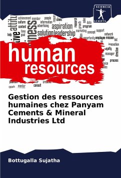 Gestion des ressources humaines chez Panyam Cements & Mineral Industries Ltd - Sujatha, Bottugalla