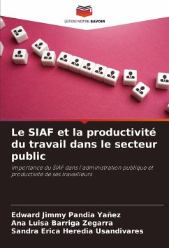 Le SIAF et la productivité du travail dans le secteur public - Pandia Yañez, Edward Jimmy; Barriga Zegarra, Ana Luisa; Heredia Usandivares, Sandra Erica