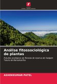 Análise fitossociológica de plantas