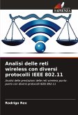 Analisi delle reti wireless con diversi protocolli IEEE 802.11