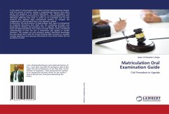 Matriculation Oral Examination Guide - Lubogo, Isaac Christopher