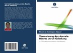 Vermehrung des Acerola-Baums durch Gabelung