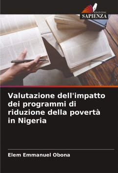 Cover Valutazione dell'impatto dei programmi di riduzione della povertà in Nigeria