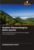 Analisi fitosociologica delle piante