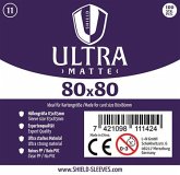 Shield Sleeves 1027385 - Shield Ultra Matte 11, 100 Super Sleeves für Kartengröße 80 x 80 mm, Spielkarten-Schutzhüllen Shield Sleeves 1027385 - Shield Ultra Matte 11, 100 Super Sleeves für Kartengröße 80 x 80 mm, Spielkarten-Schutzhüllen